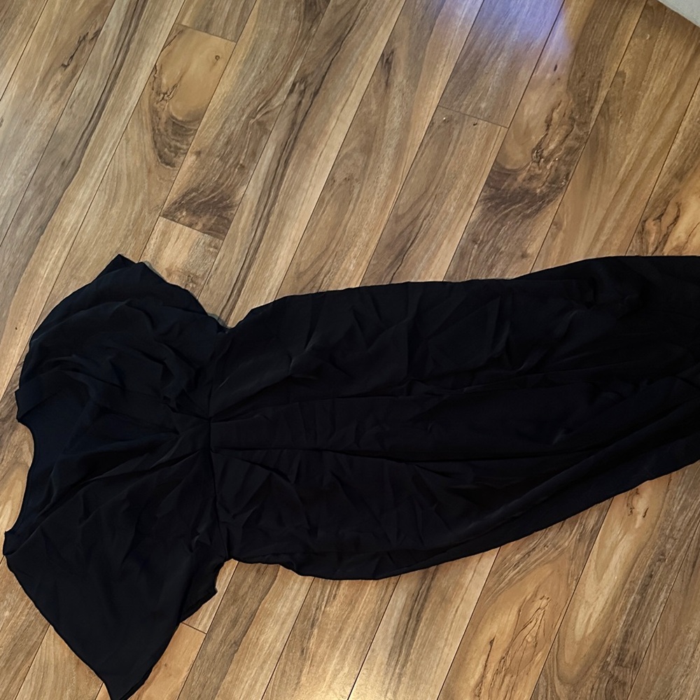 Maternity Black Evening Gown